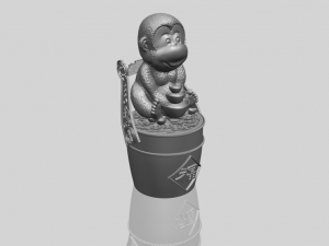 monkey a05 3Dプリントモデル