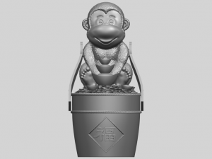 monkey a05 3Dプリントモデル