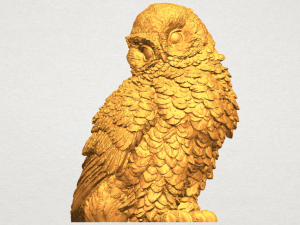 owl 04 Modelo de Impressão 3D