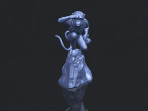 scimmia a06 Modello di stampa 3D