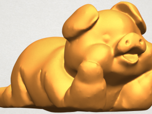 pig Modelo de impresión 3D
