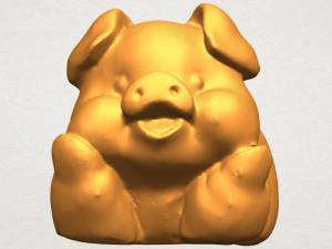 pig Modelo de impresión 3D