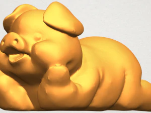 pig 3D Print Model