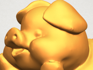pig Modelo de impresión 3D