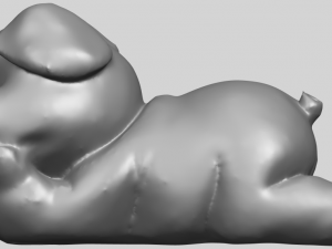 pig Modelo de impresión 3D