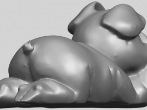 pig Modelo de impresión 3D