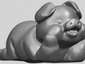 pig Modelo de impresión 3D