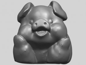 pig Modelo de impresión 3D