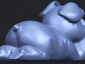 pig 3D Print Model