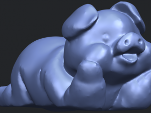 pig Modelo de impresión 3D