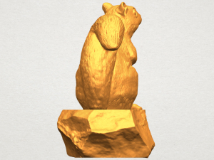 squirrel 01 3Dプリントモデル