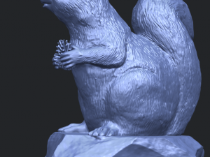 squirrel 01 3Dプリントモデル