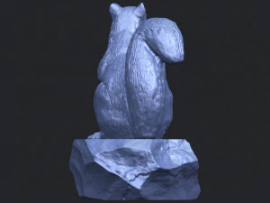 squirrel 01 3D Print Model