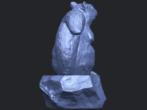 squirrel 01 3Dプリントモデル