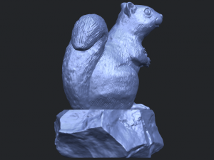 squirrel 01 3Dプリントモデル
