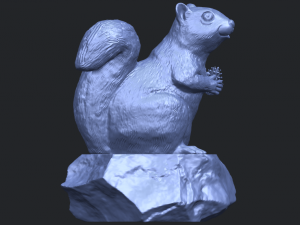 squirrel 01 3Dプリントモデル