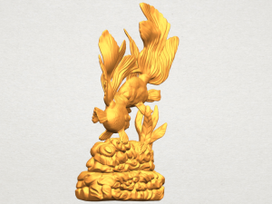 two fish 3D-printmodel