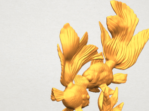 two fish 3D-printmodel
