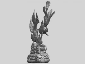 dwie ryby Model do druku 3D