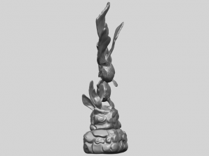 two fish 3D-printmodel