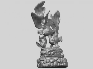 dwie ryby Model do druku 3D