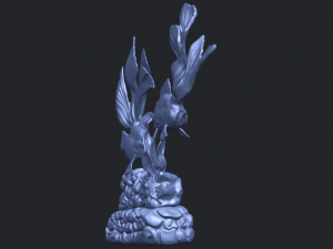 two fish 3D-printmodel