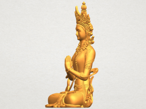 tibet budhha 01 3Dプリントモデル