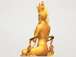 tibet budhha 01 3Dプリントモデル