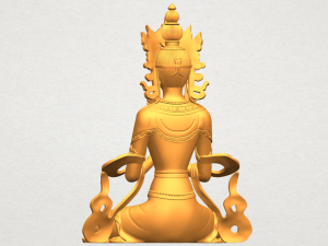 tibet budhha 01 3Dプリントモデル