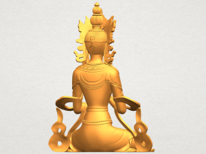 tibet budhha 01 3Dプリントモデル