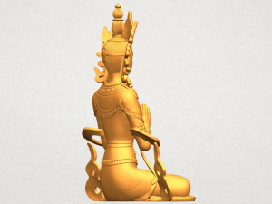 tibet budhha 01 3Dプリントモデル