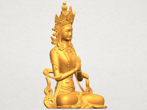 tibet budhha 01 3Dプリントモデル