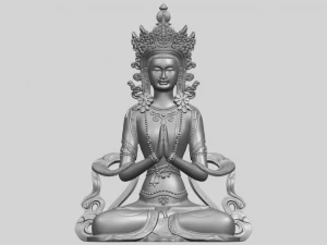 tibet budhha 01 3D Print Model