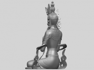 tibet budhha 01 3Dプリントモデル