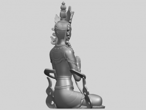tibet budhha 01 3Dプリントモデル