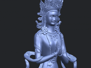tibet budhha 01 3Dプリントモデル