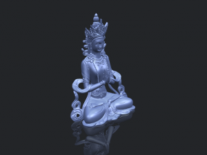 tibet budhha 01 3Dプリントモデル