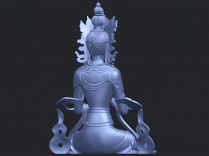 tibet budhha 01 3Dプリントモデル