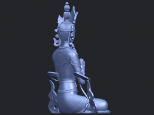 tibet budhha 01 3Dプリントモデル
