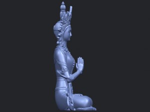 tibet budhha 01 3Dプリントモデル