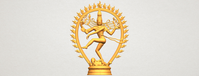 shiva king Modelo de Impressão 3D .c4d .max .obj .3ds .fbx .stl .blend 