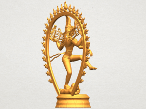 shiva king Modelo de Impressão 3D