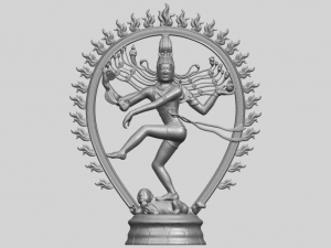 shiva king Modelo de Impressão 3D