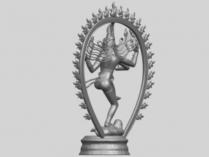 shiva king Modelo de Impressão 3D