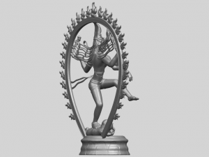 shiva king Modelo de Impressão 3D