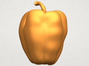 red pepper 3Dプリントモデル