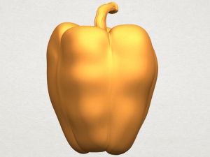red pepper 3Dプリントモデル