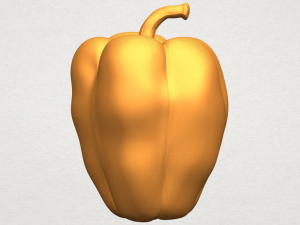 red pepper 3Dプリントモデル