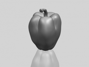 red pepper 3Dプリントモデル