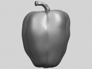 red pepper 3Dプリントモデル
